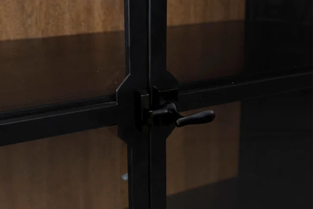 Black Display Cabinet D824-376