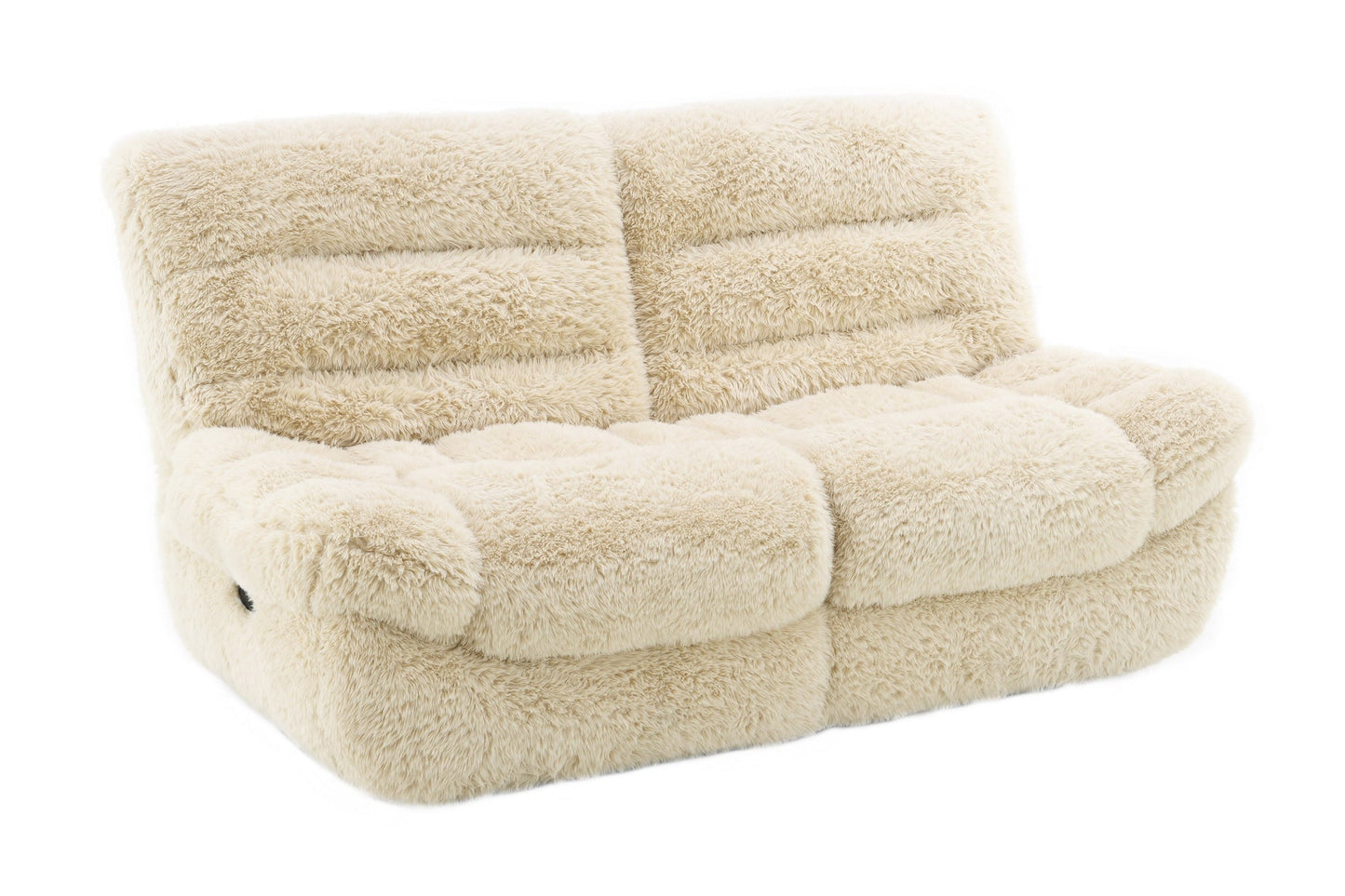 Fernand Beige Shaggy ULTRA PLUSH 3pc Reclining Set S3003