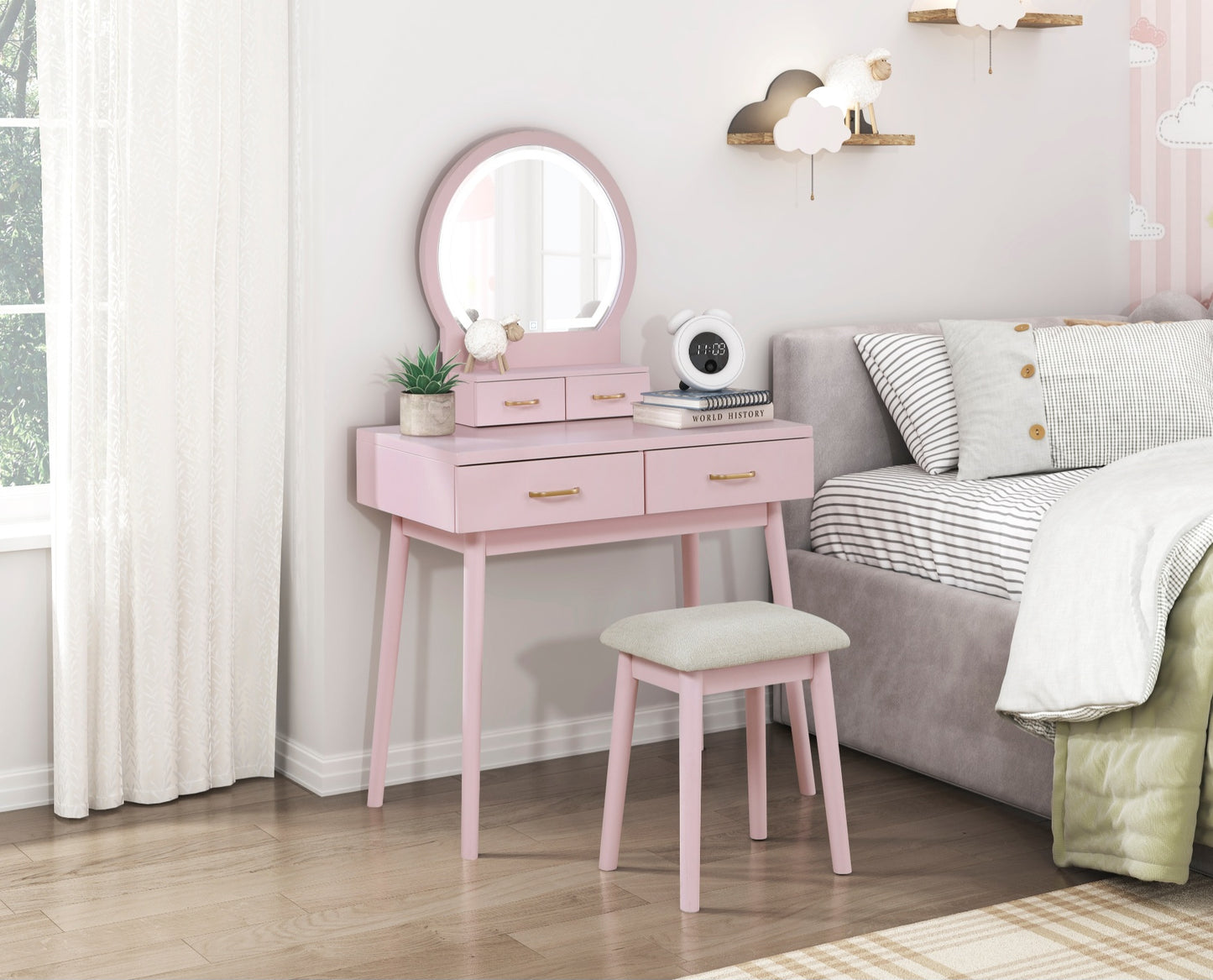 Camilla Pink Vanity Set