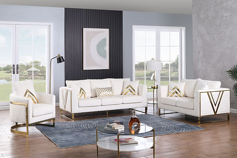 Vista Bonita Cream Living Room Set  S1300