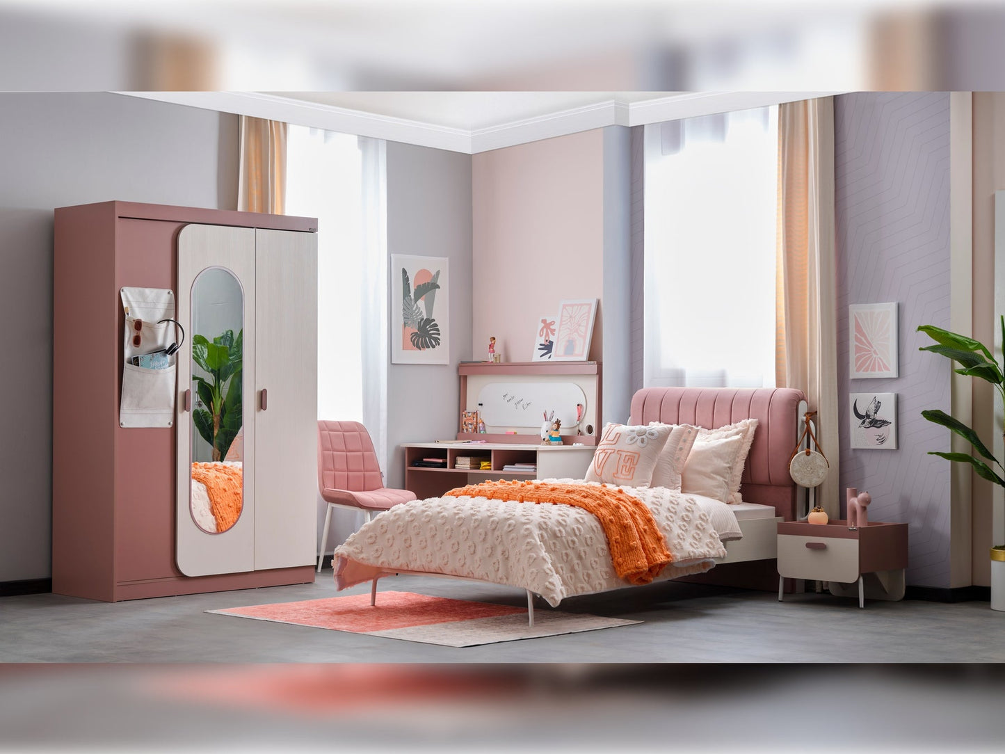 Linda 3 Door Wardrobe