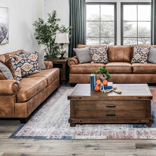 Behold Camel OVERSIZED Sofa and Loveseat  4215