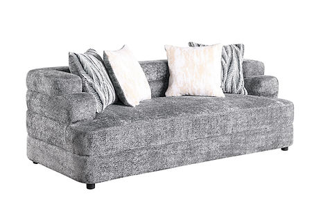 Stepso Grey Boucle Living Room Set S1400