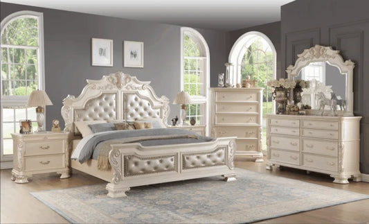 Victoria Pearl Classic Luxury Bedroom Set