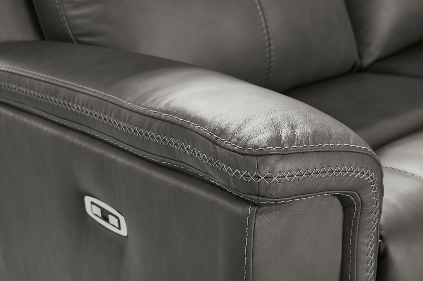 Bleckley Anchor POWER/TOP GRAIN LEATHER Reclining Sofa andLoveseat| PCU1200015