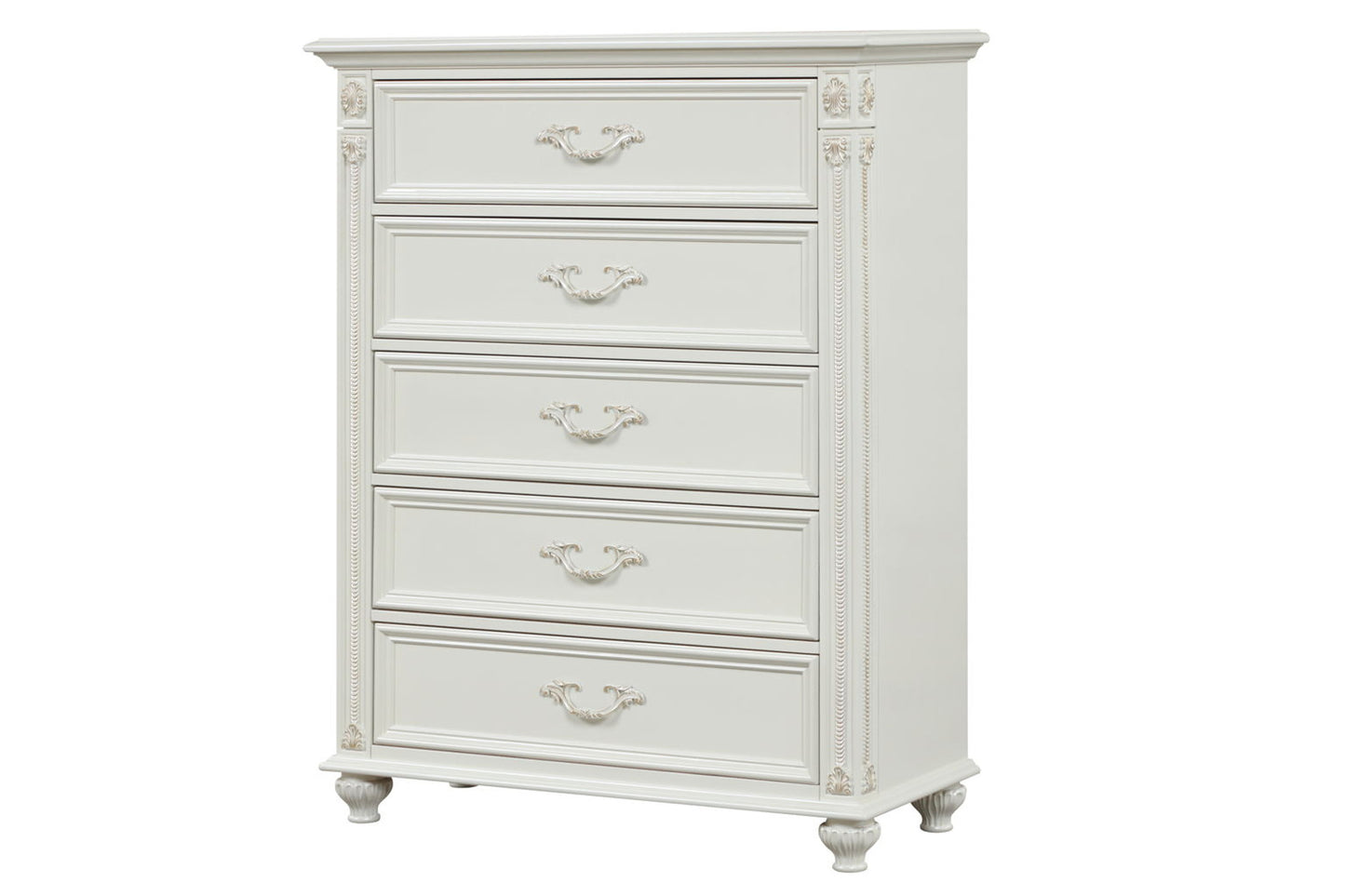 Marya Collection White Bedroom Set