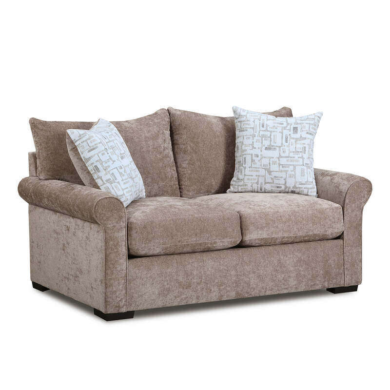Behold Mushroom  Sofa & Loveseat Set 2540