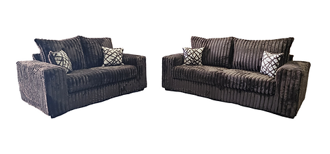 Texan Brown Corduroy OVERSIZED Living Room Set  S320