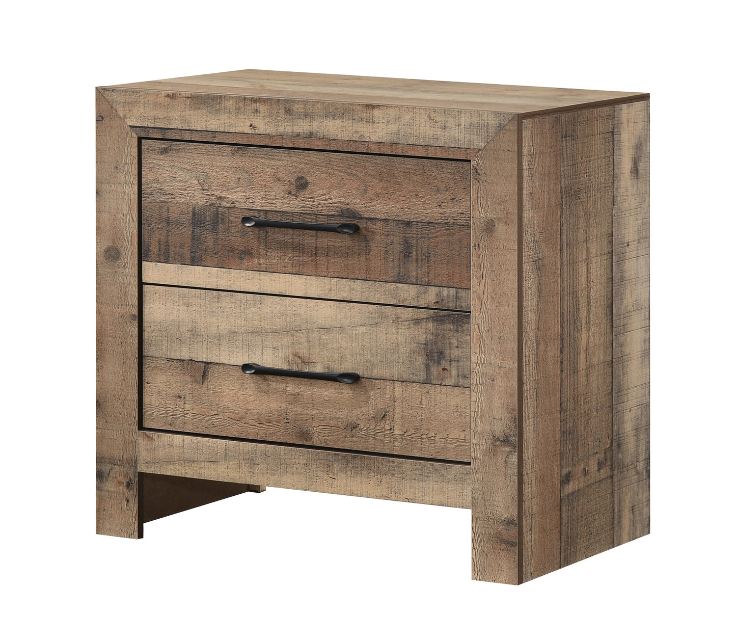 Elmer Brown Panel Bedroom Set B9340