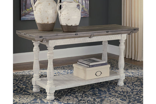 Havalance Gray/White Sofa Table T814