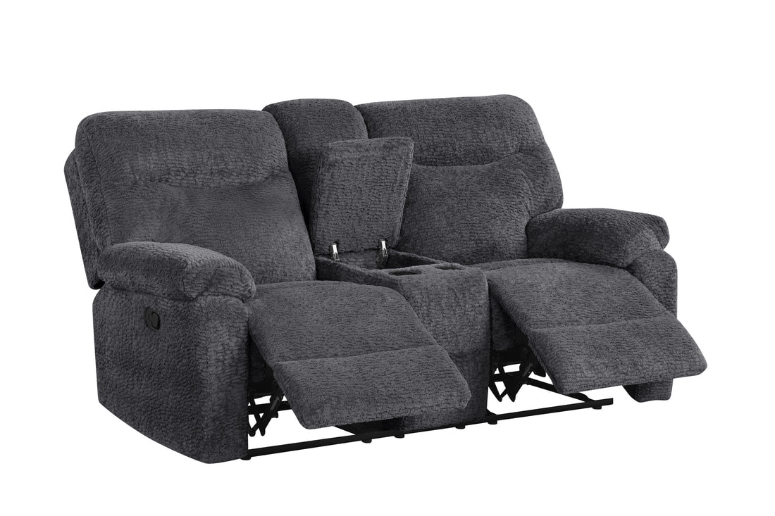 Bravo21 Grey Fabric 3pc Reclining Set