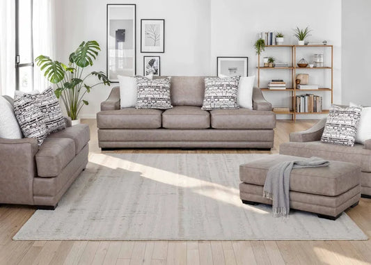 Franklin Duvall Greige OVERSIZED Sofa & Loveseat 893