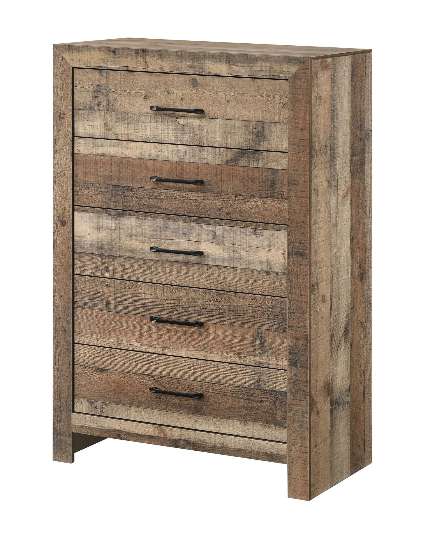 Elmer Brown Panel Bedroom Set B9340