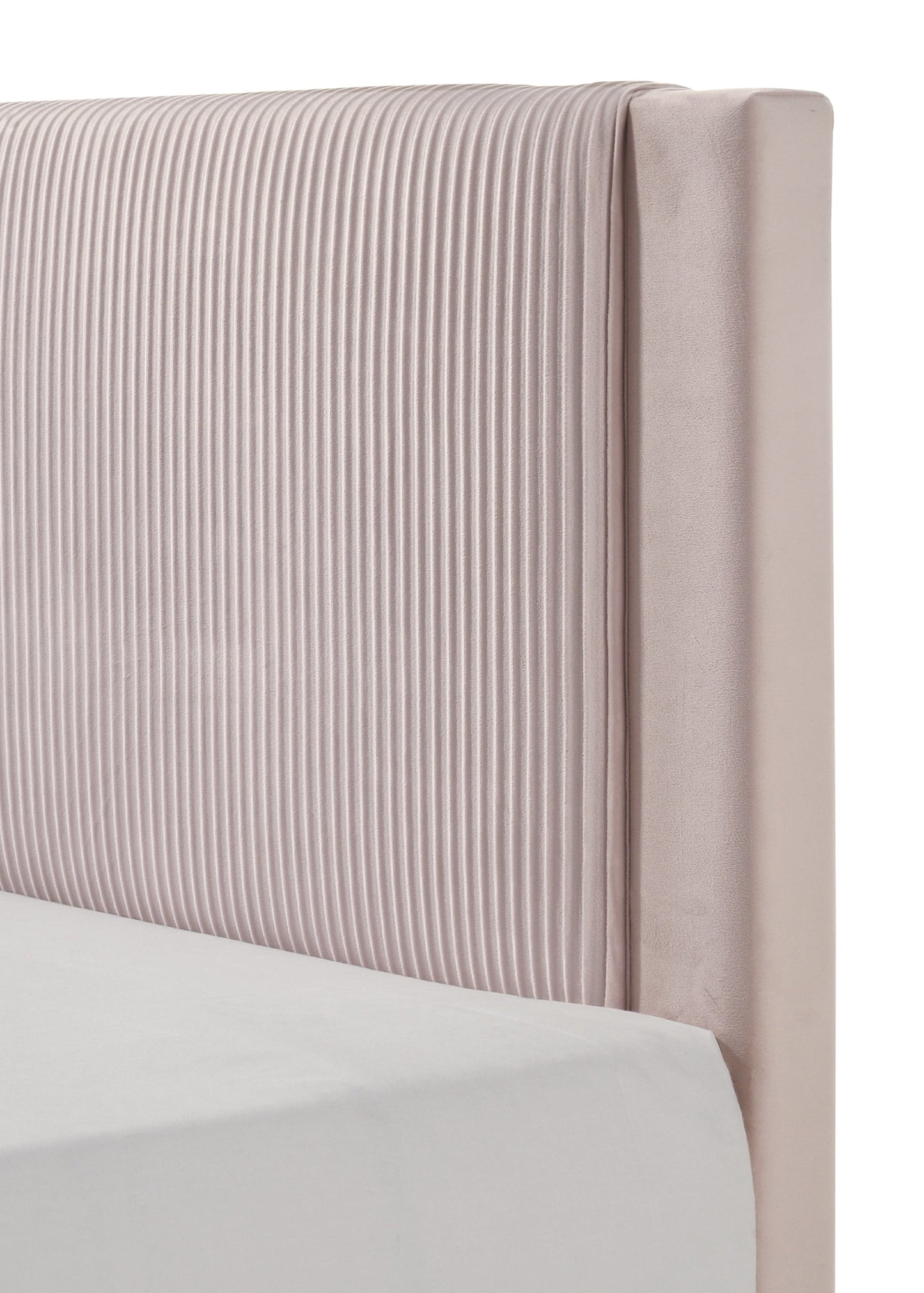 Lucia Pink Full Platform Bed 5097