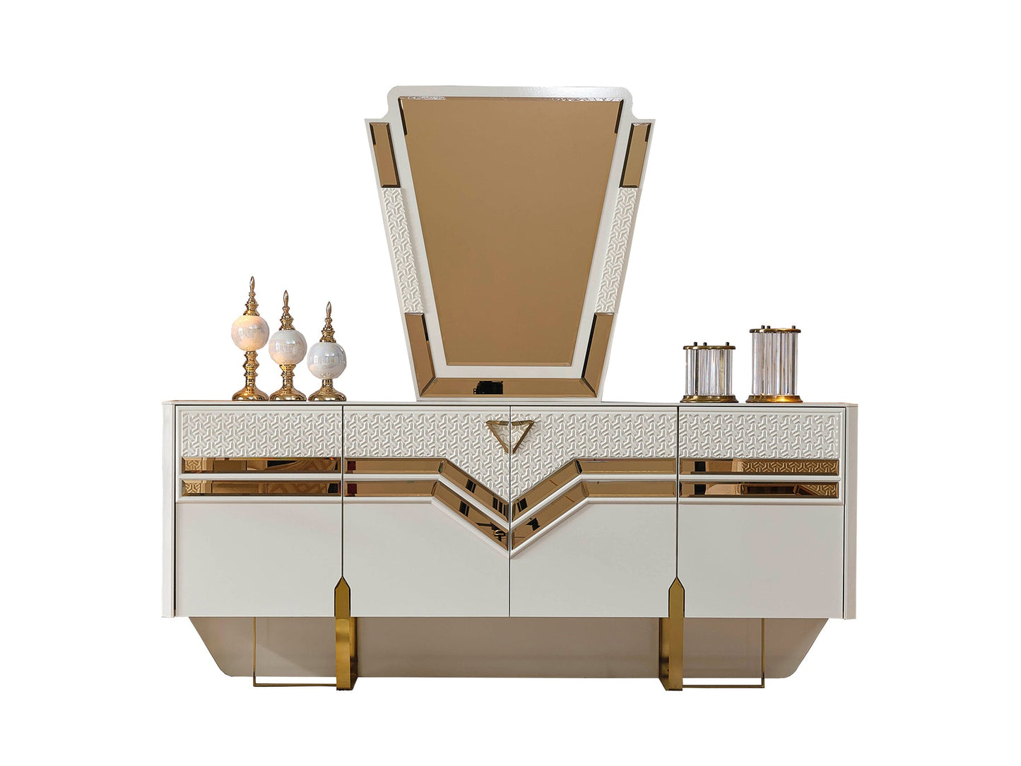 Zen Diningroom Set (78"Dining Table & 6 Dining Chair)