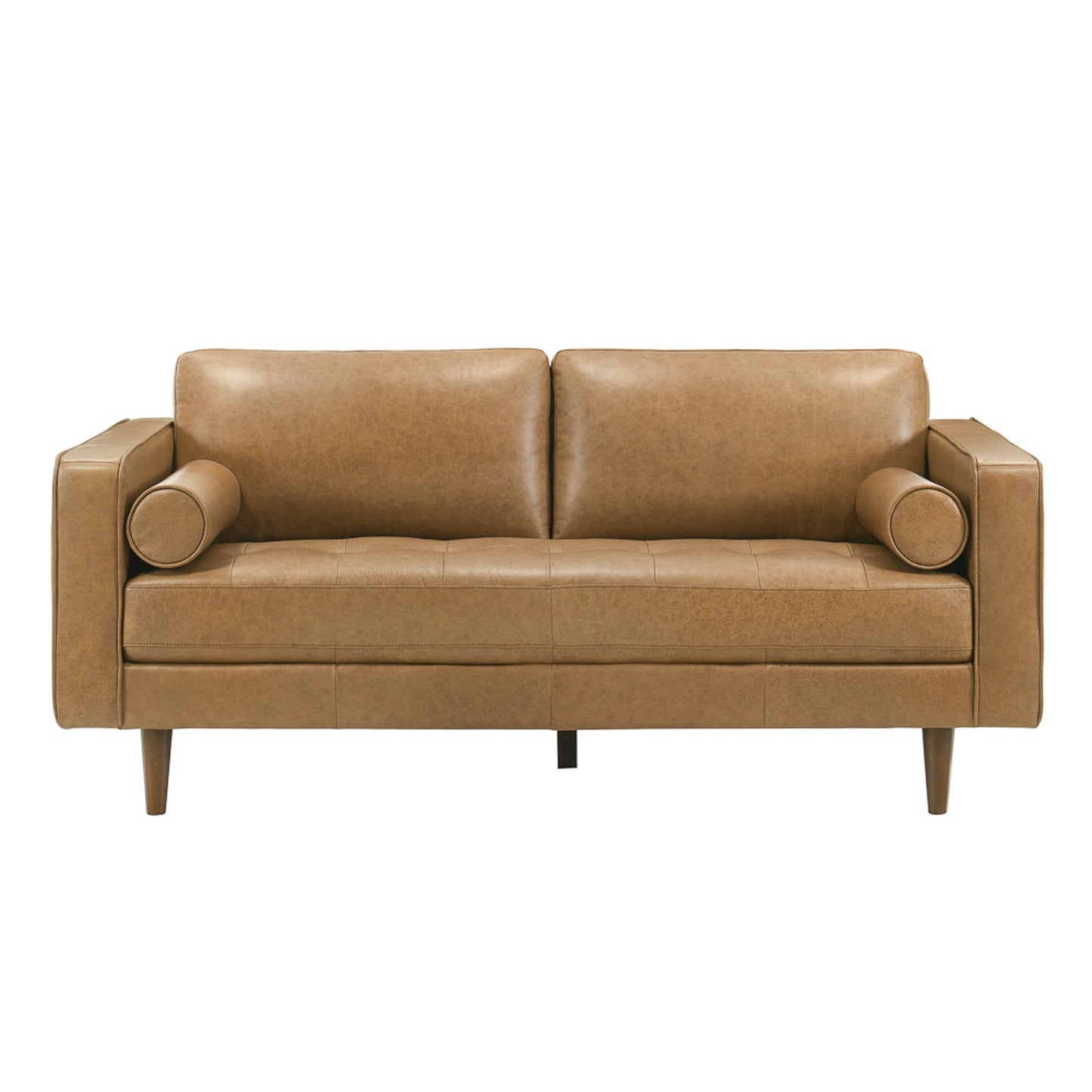 Catherine Tan GENUINE LEATHER Sofa and Loveseat