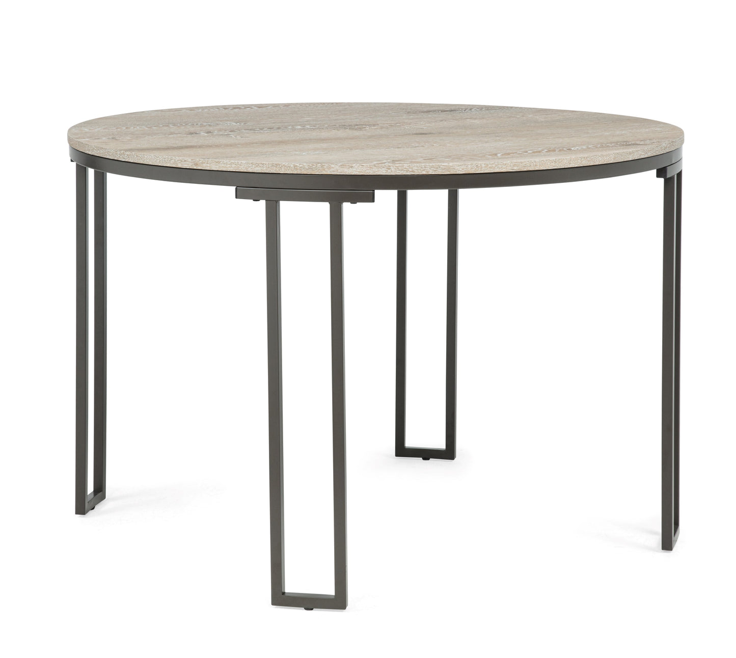Verano Light Gray Round Dining Set 2203