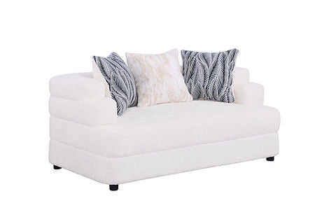 Stepso Cream Boucle Living Room Set S1400