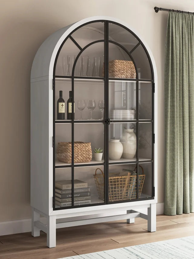 White Display Cabinet D824-276