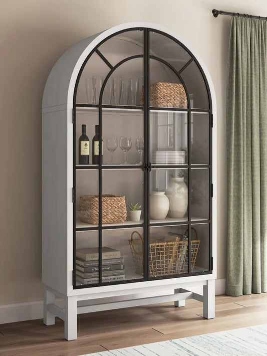 White Display Cabinet D824-276