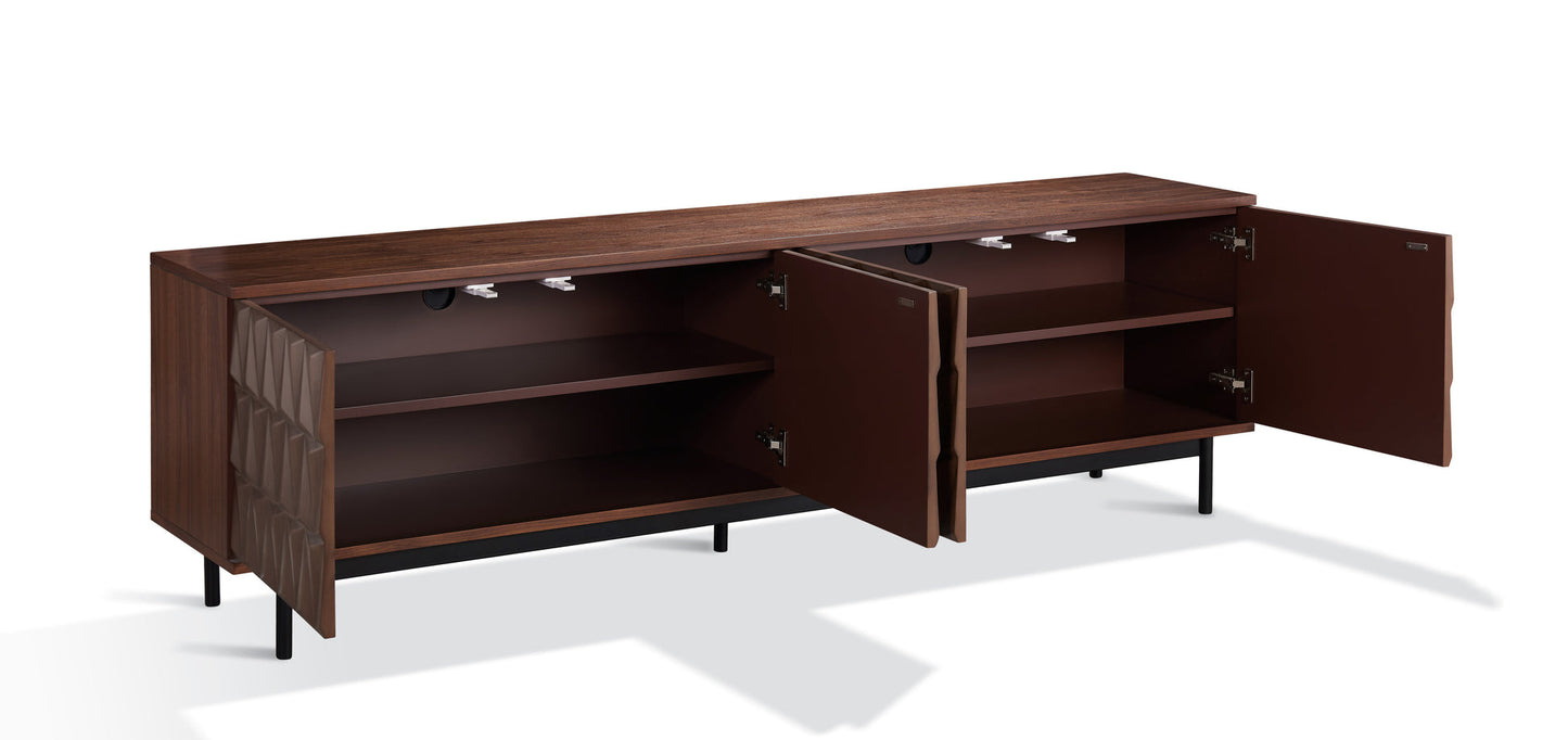 Annie Walnut  79" TV Stand