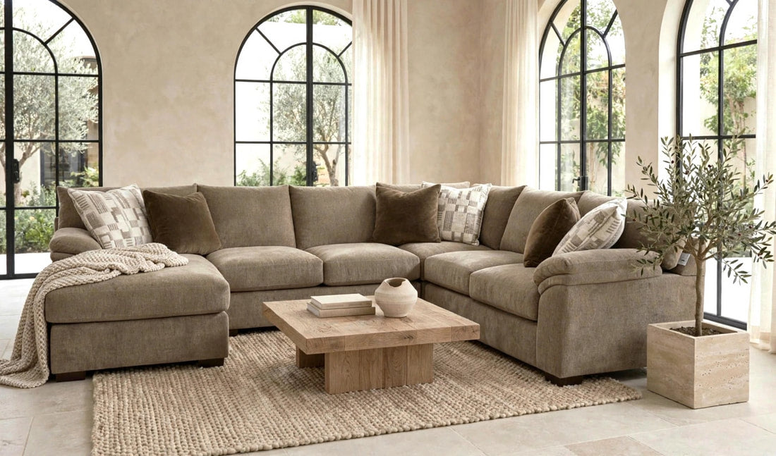 Cafe Sectional LAF Sectional 7808
