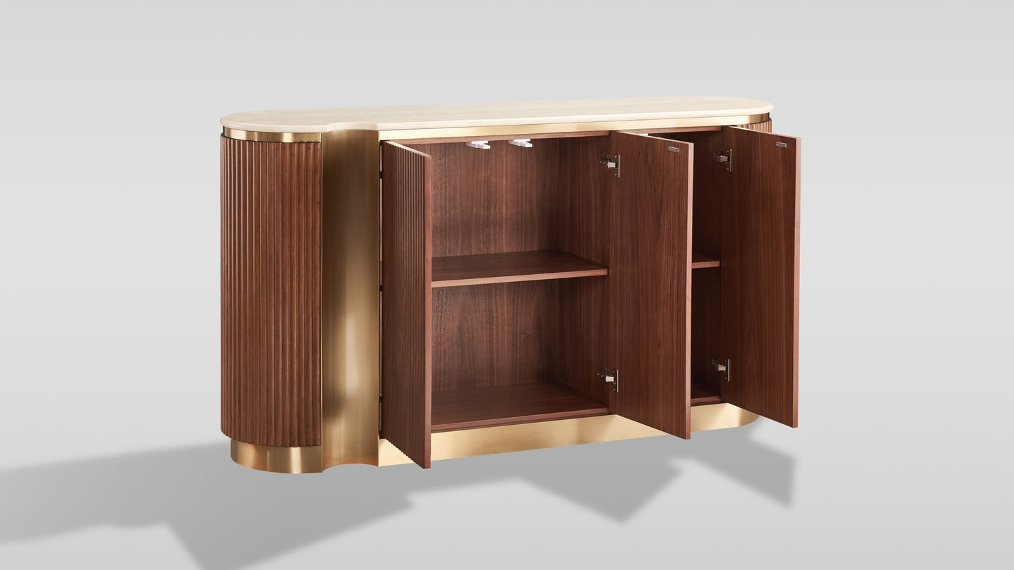 Valente Walnut Sideboard