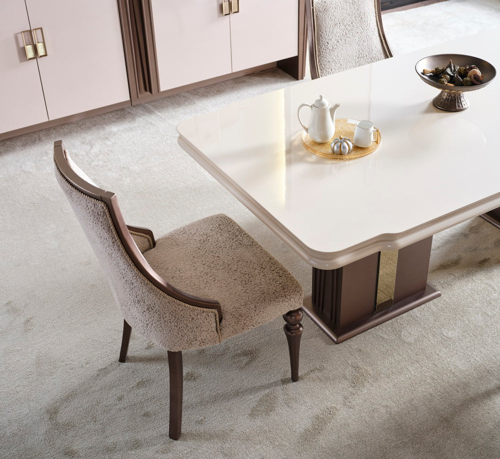 Nirvana Diningroom Set (78"Dining Table & 6 Dining Chair)