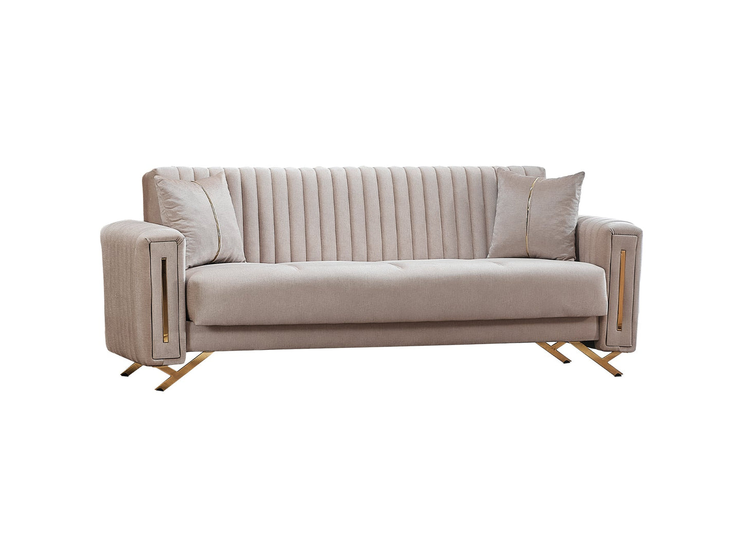 Senfoni 3-pieces (Sofa & Loveseat & Chair) Livingroom Set Beige
