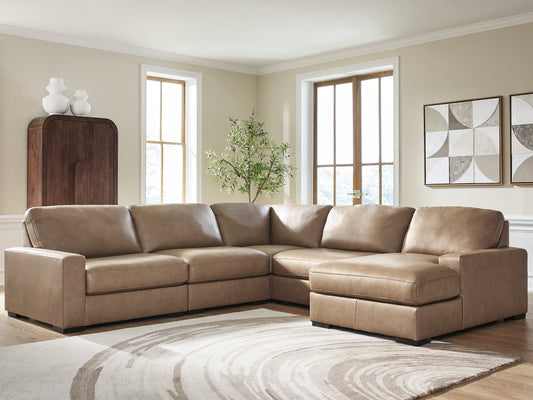 Veronella Sahara 5pc Sectional with Chaise 76106