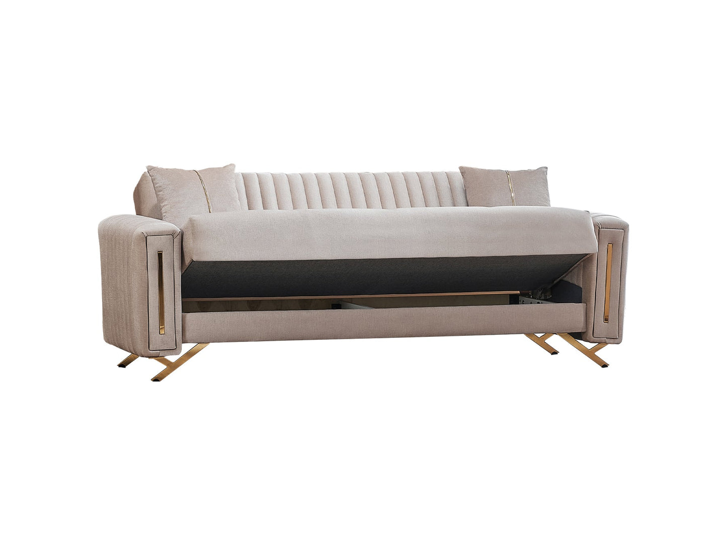 Senfoni 3-pieces (Sofa & Loveseat & Chair) Livingroom Set Beige