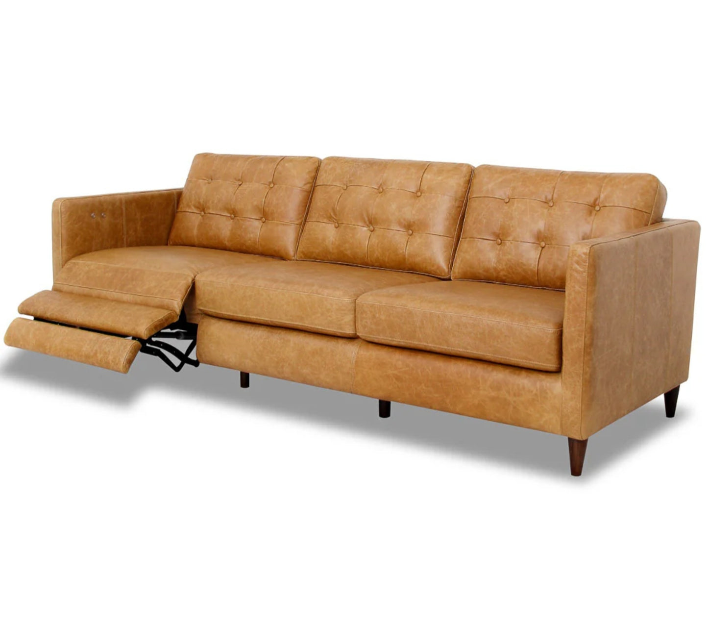 Christopher Tan Genuine Leather POWER  LAF Sofa