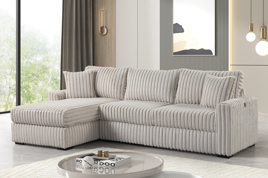 Sol Siberia Corduroy Reversible Sectional