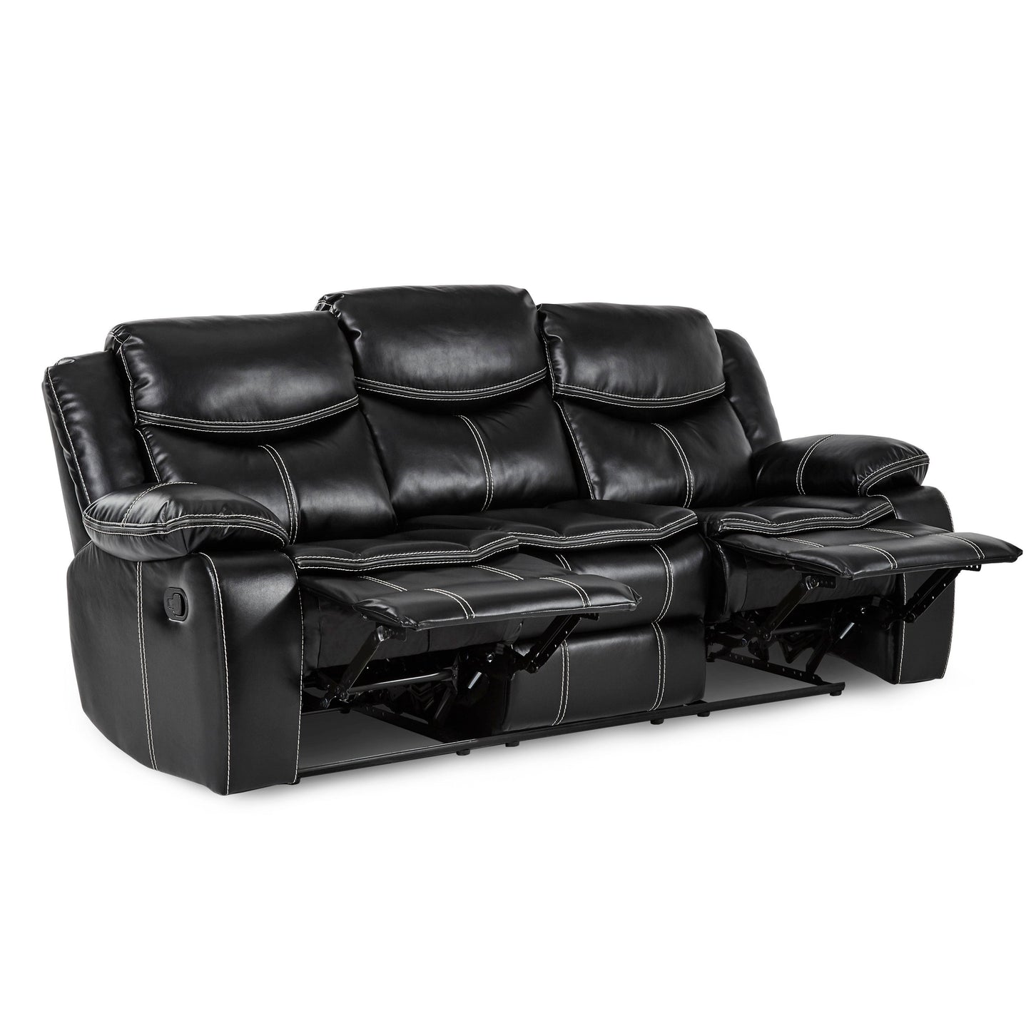 Bastrop Black Reclining Living Room Set 8230