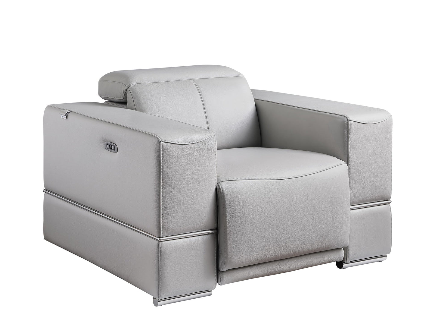 Franco Light Grey POWER Reclining Living Room Set MI-1122