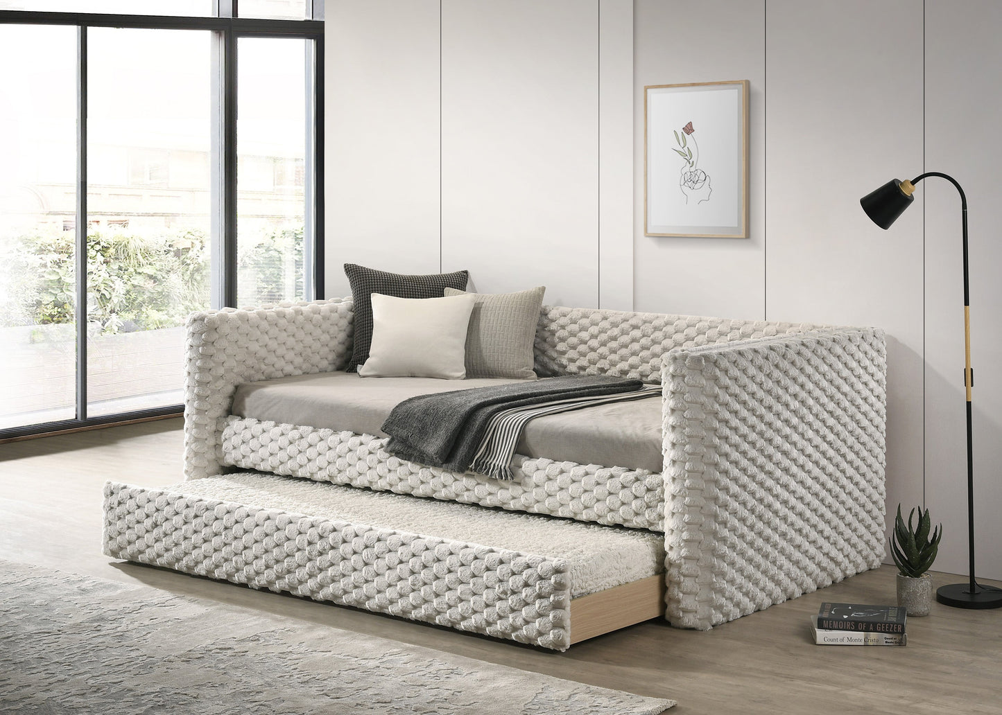 Brielle Dove Daybed with Trundle 5326