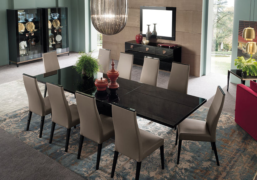 Mont Noir Italian Luxury 7pc Dining Room Set