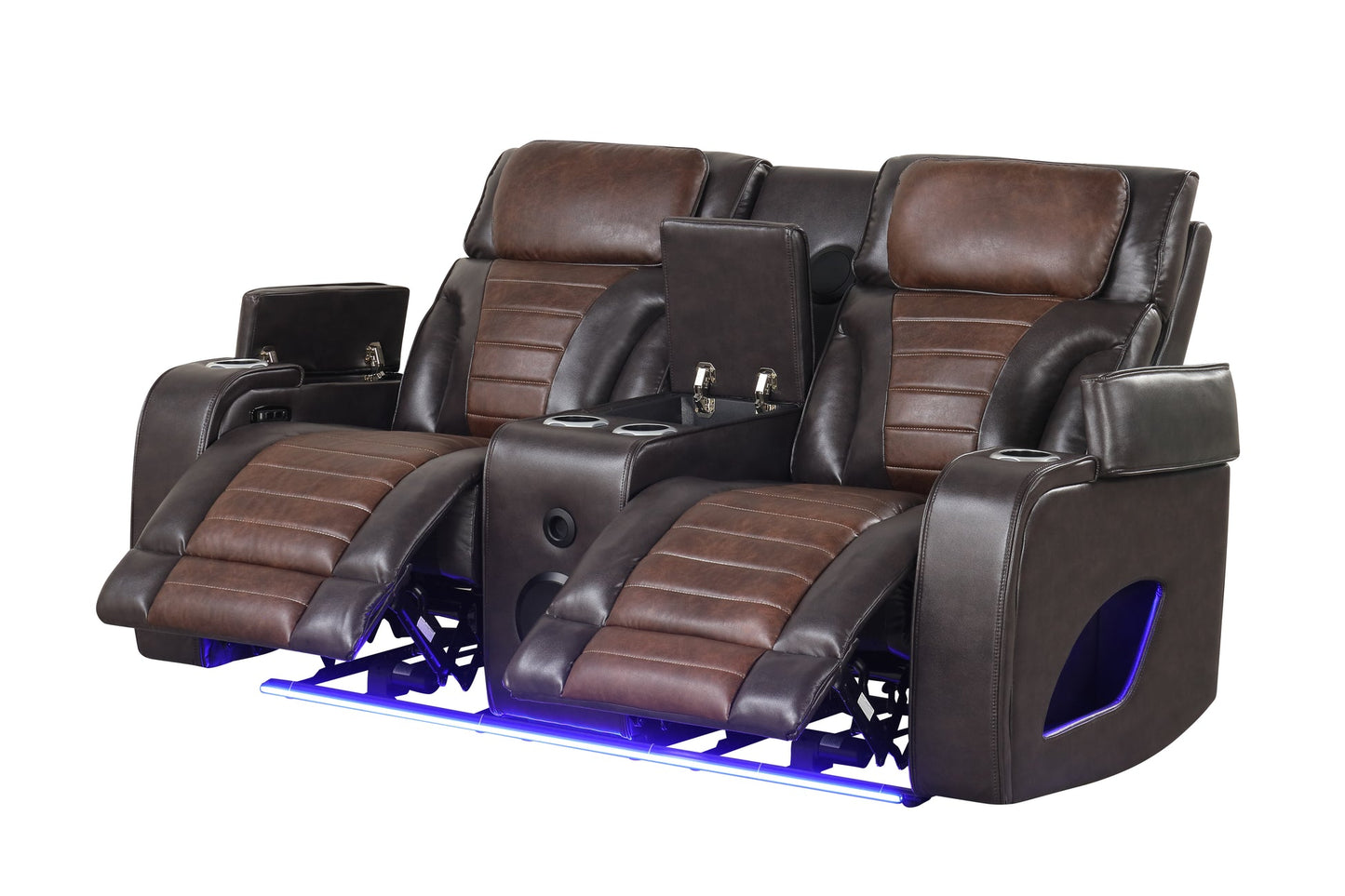 Robin Brown POWER/LED/BLUETOOTH SPEAKERS 3PC Reclining Set S4200