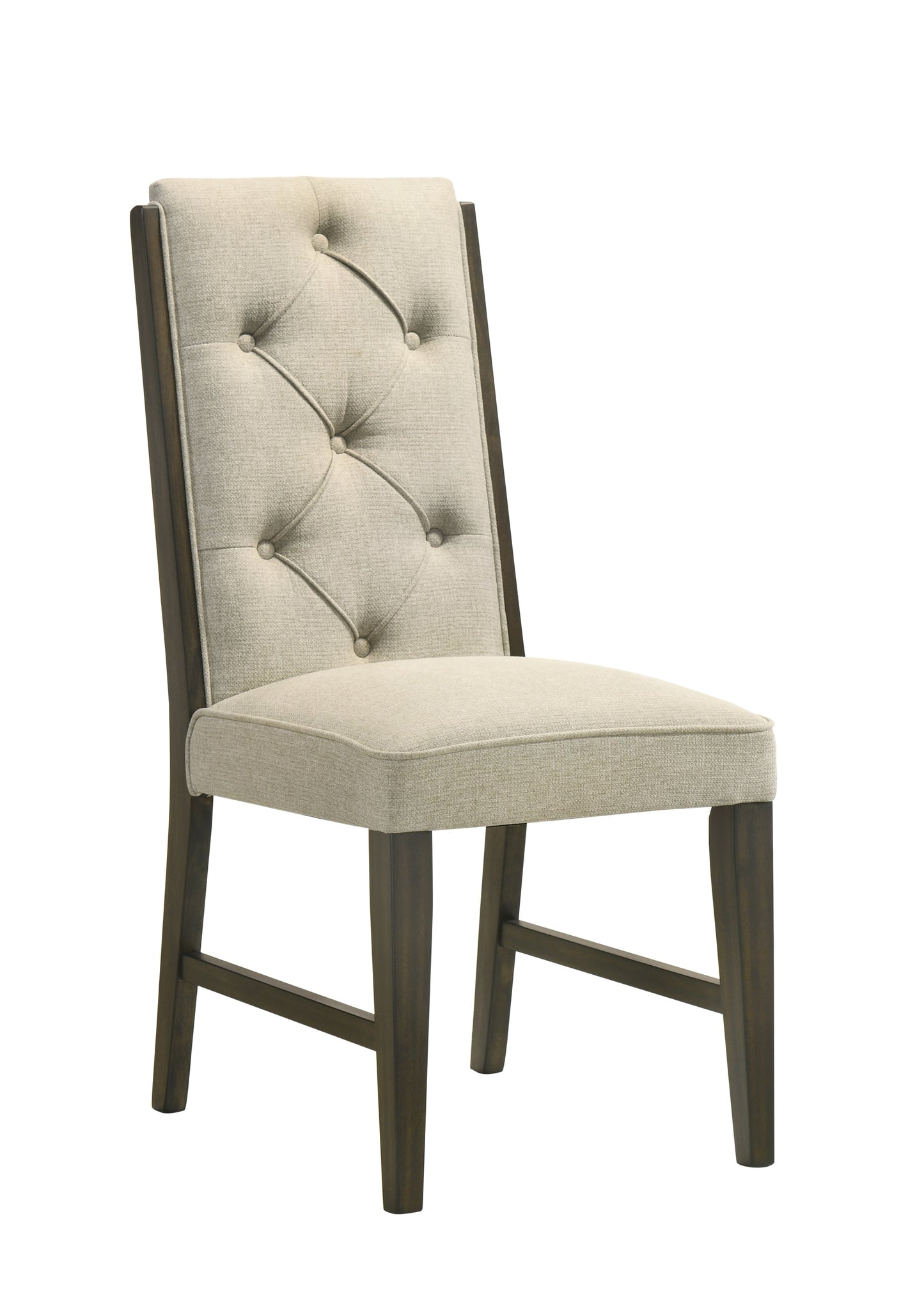 Herbert Espresso/Beige Extendable Dining Set 2154