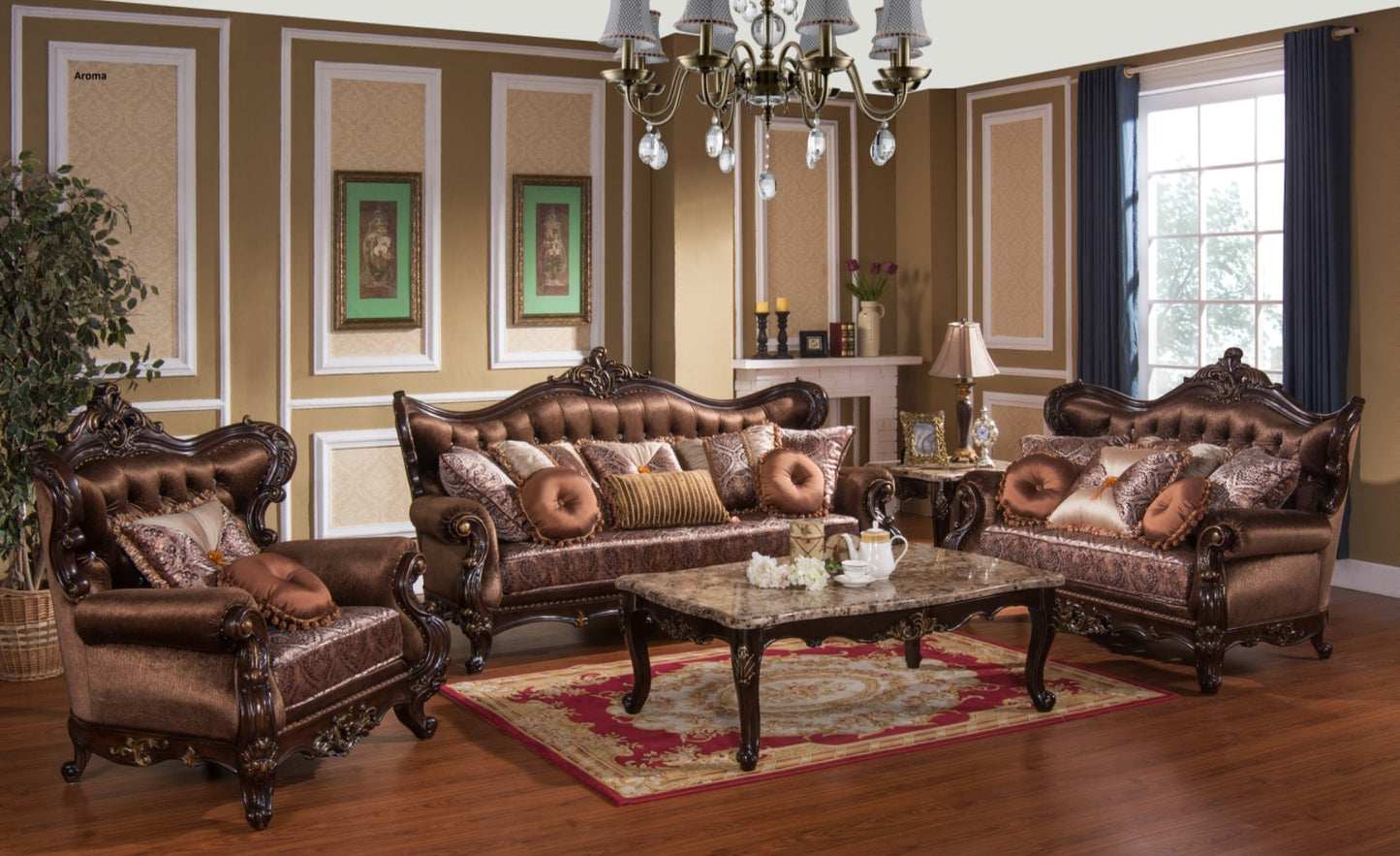 Aroma Classic Luxury Living Room Set