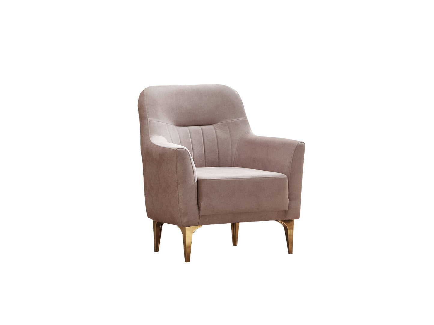 Orion 3-pieces (Sofa & Loveseat & Chair) Livingroom Set Cream