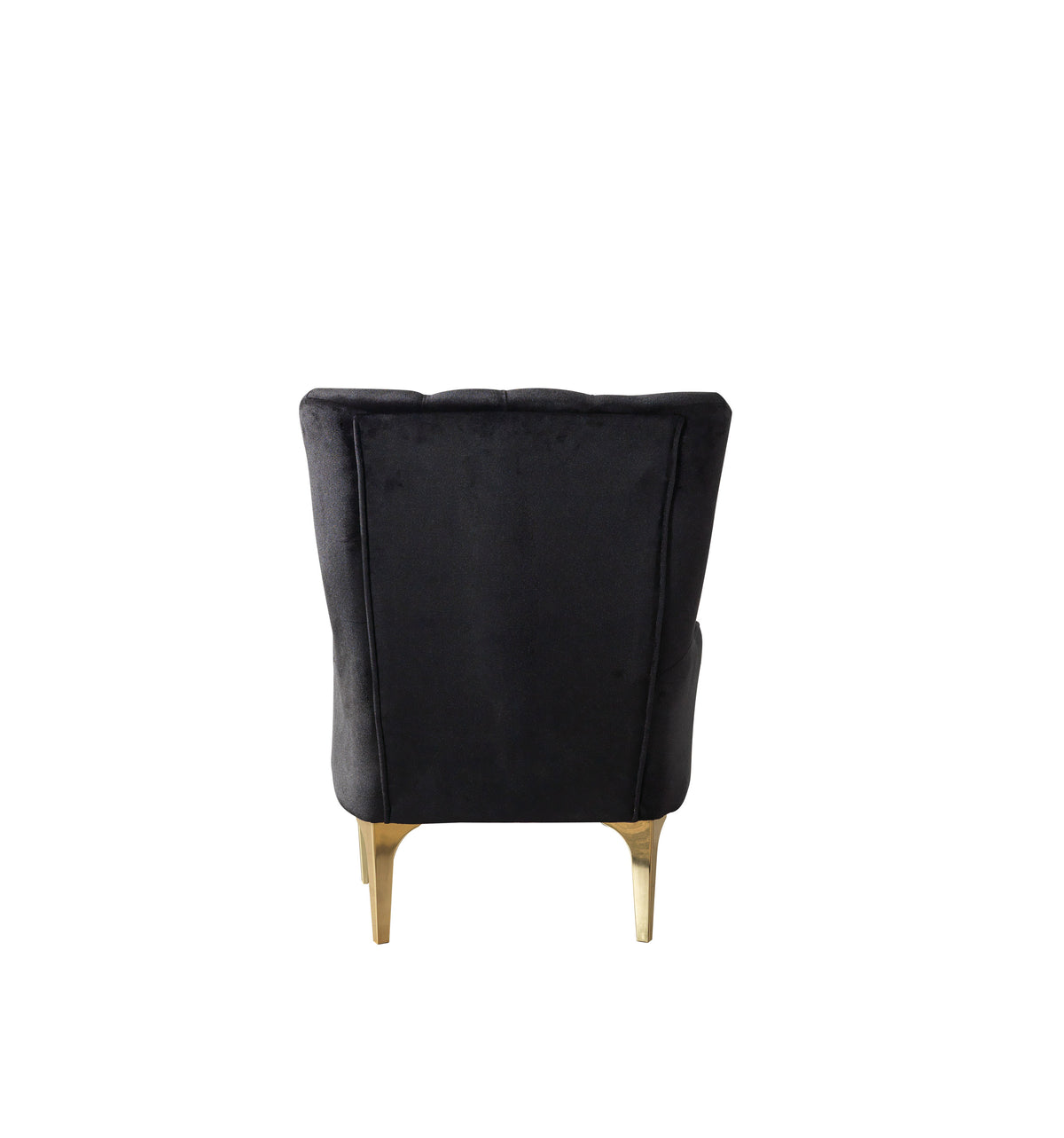 Florence Black Velvet Sofa 88" & Loveseat 64"