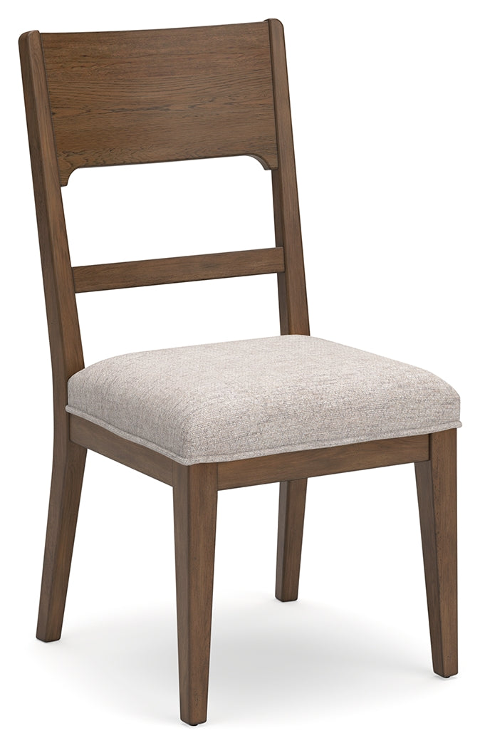 Cabalynn Light Brown Dining Table and 4 Chairs and Bench D974