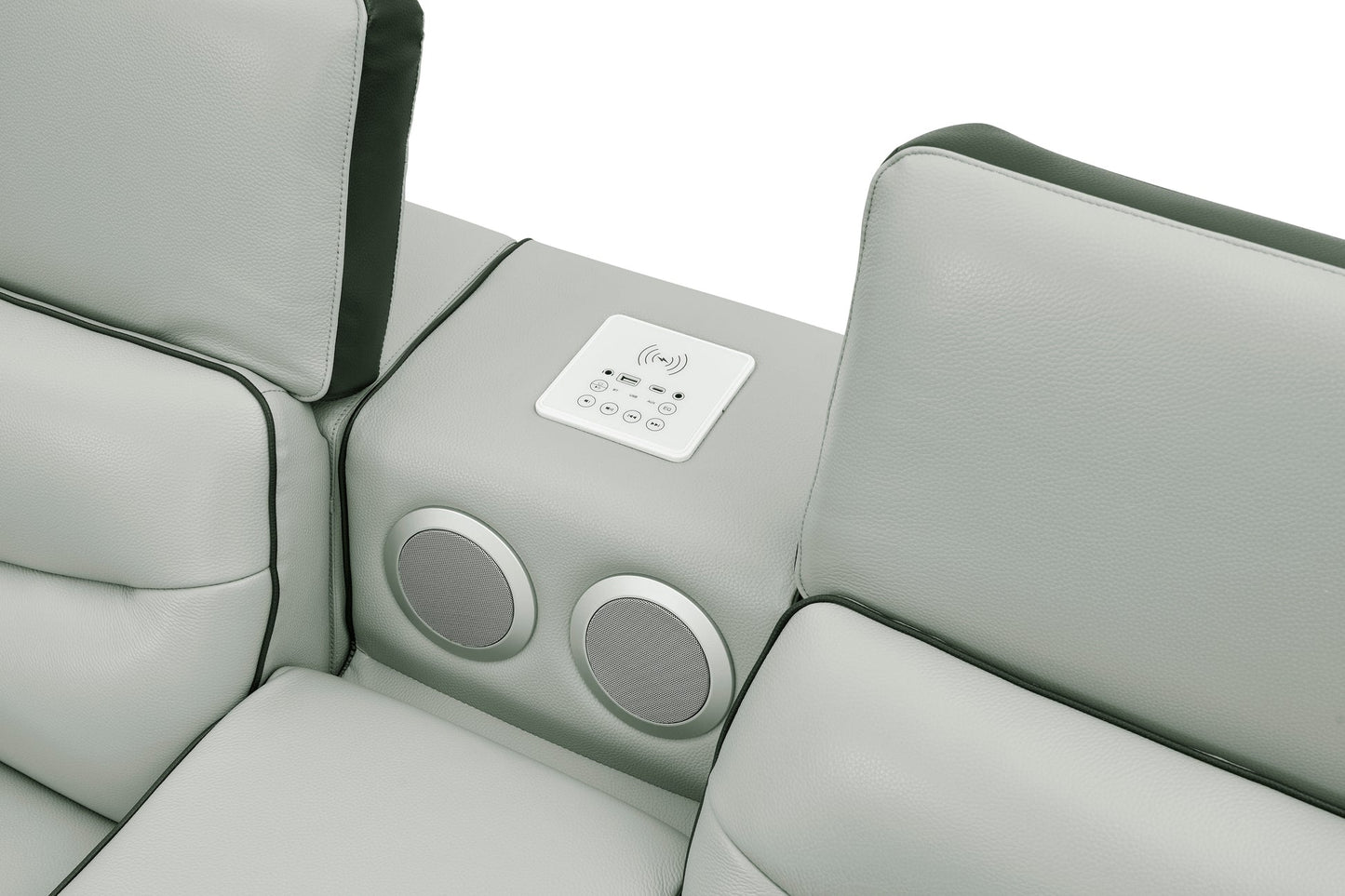 Arlet BLUETOOTH SPEAKERS Sectional Sofa MI-1850