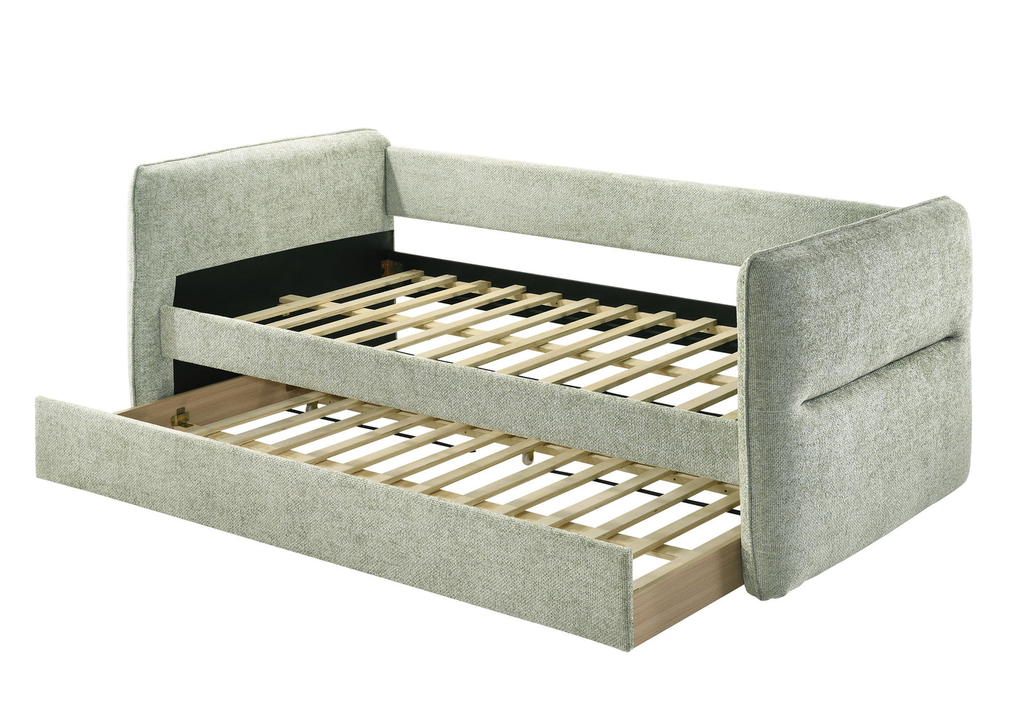 Philipa Light Green Daybed with Trundle 5324