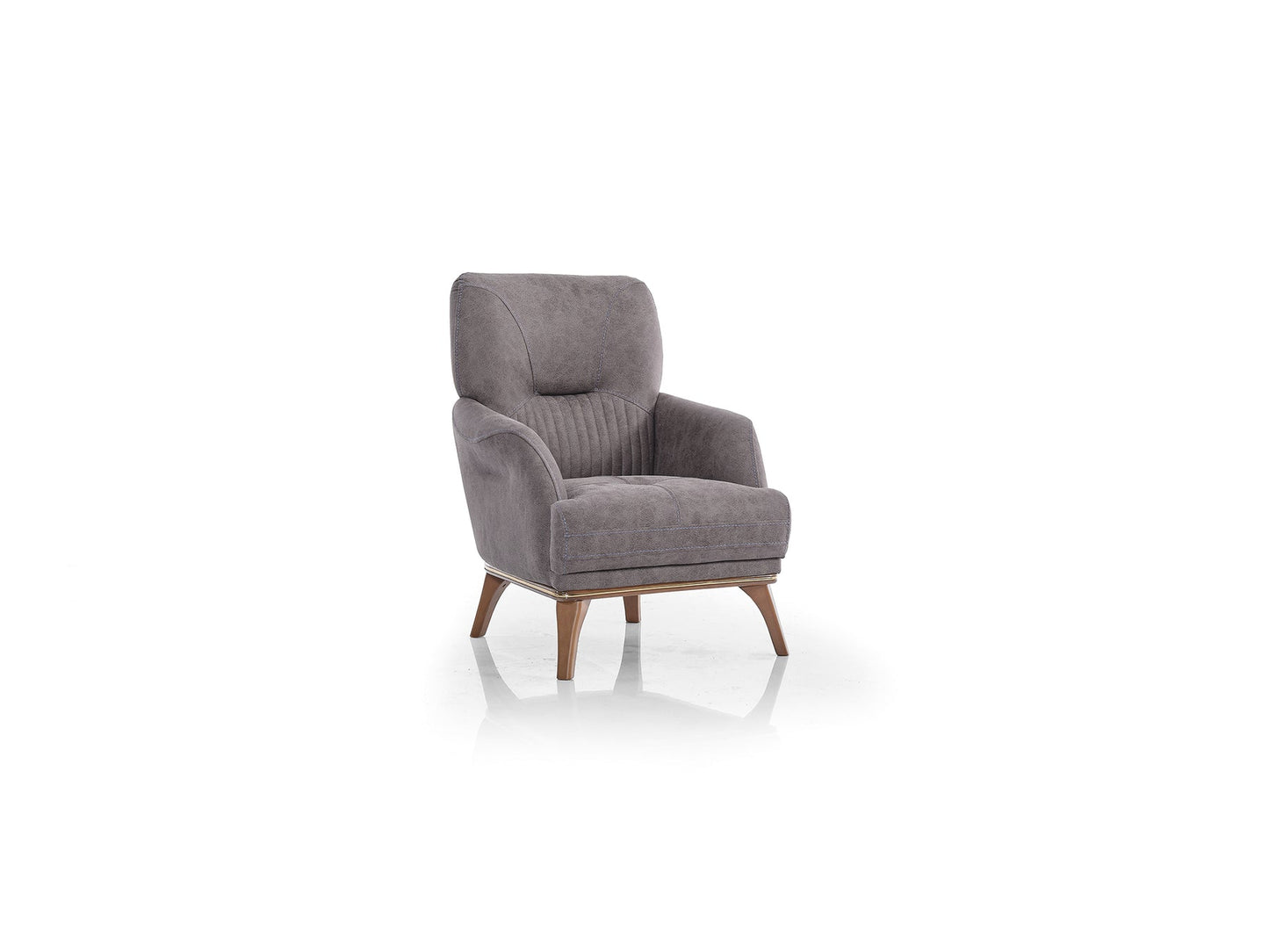 Beta 3-pieces (Sofa & Loveseat & Chair) Livingroom Set Fume