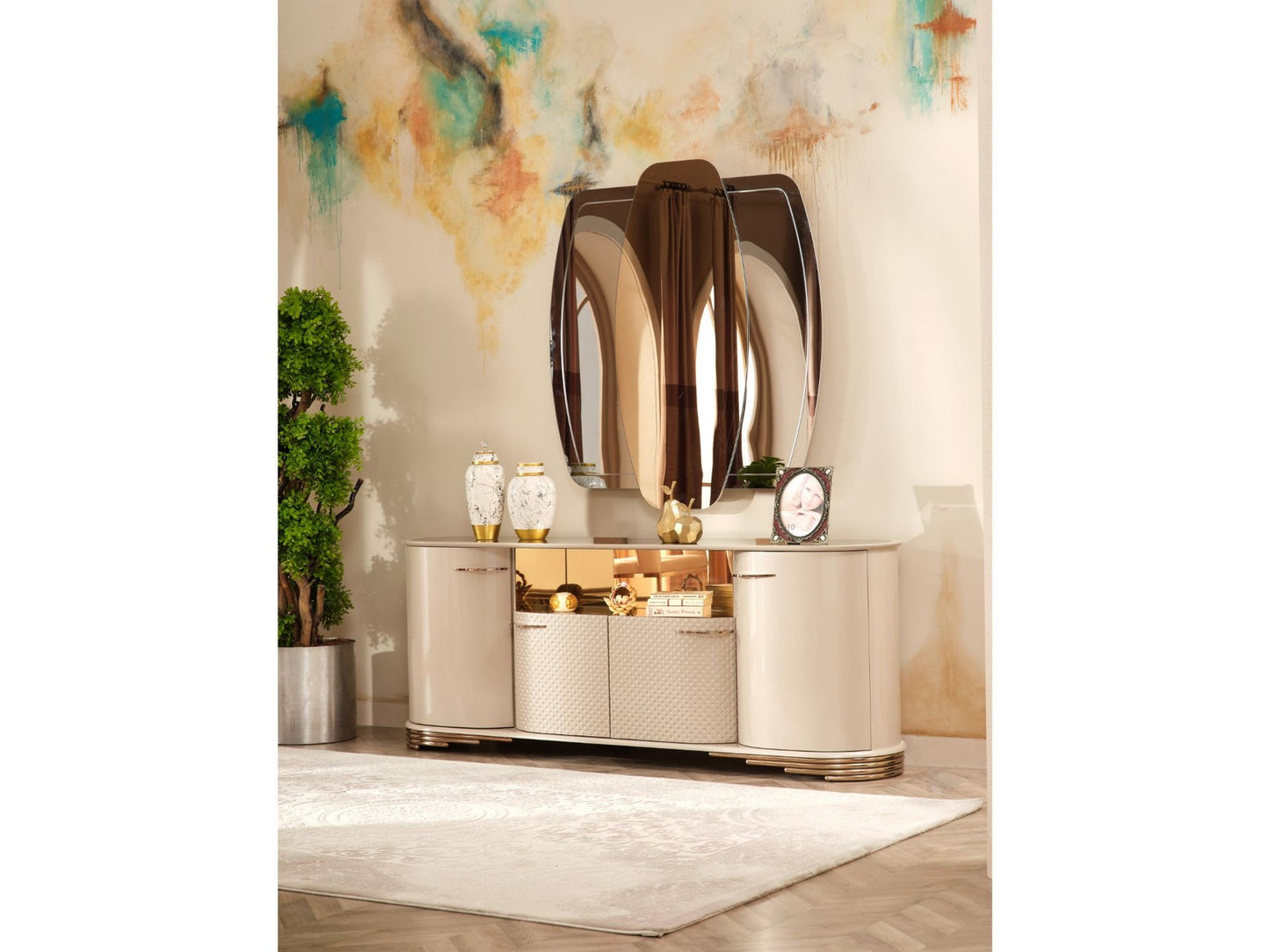 Paris Diningroom Set (79"Dining Table & 6 Dining Chair)