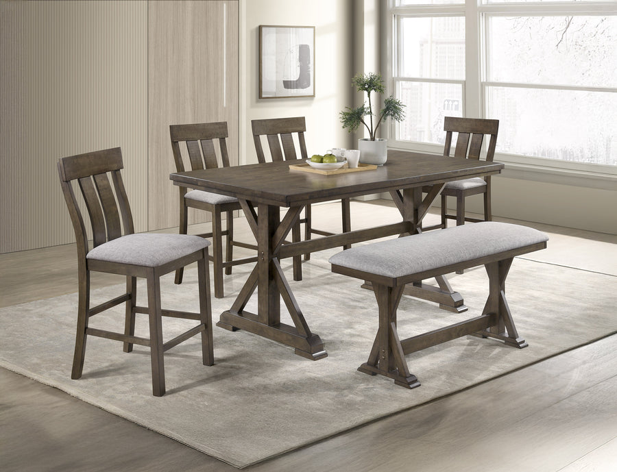 Lloyd Brown Counter Height Dining Set  | 2837