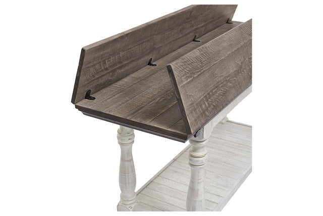 Havalance Gray/White Sofa Table T814