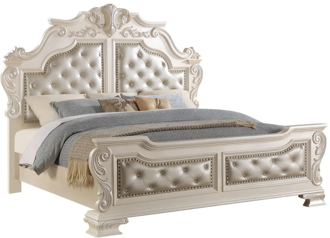 Victoria Pearl Classic Luxury Bedroom Set